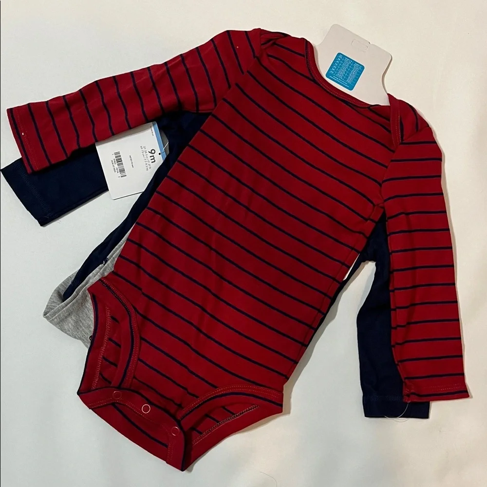 NEW Carter's 3-piece Set- car themed, navy, gray, red - Picture 6 of 13